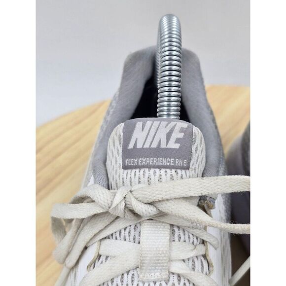 Nike Womens Flex Experience Rn 6 881805-100 White Running Shoes size 7.5 - Picture 8 of 9